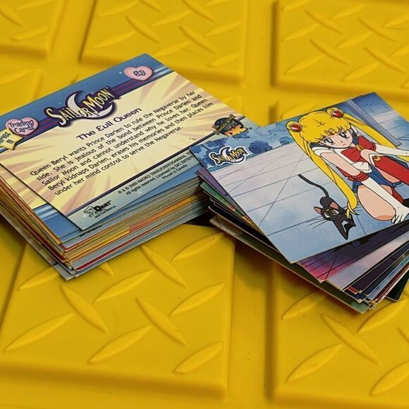 Stack of Sailor Moon Trading Cards from the late 1990s-2000s - Picture 3 of 5